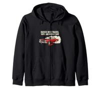 Sollevato su Vinile e Design V8s Classic 70 Road Runner Lover Felpa con Cappuccio