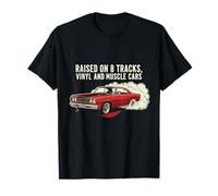 Sollevato su Vinile e Design V8s Classic 70 Road Runner Lover Maglietta