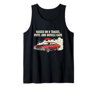 Sollevato su Vinile e V8s Classic 70 Chevelle Lover Design Canotta