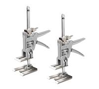 Sollevatore a braccio per risparmiare lavoro, 2 pezzi, con braccio a scala, a risparmio di potenza, con funzione di sollevamento finemente regolabile, sollevatore per mobili pesanti, porte, armadi