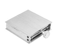 Sollevatore a Cremagliera Regolabile 90x90x90 mm in Acciaio per Laboratorio Piattaforma Elevatrice con Altezza Regolabile Struttura Compatta per Applicazioni Scientifiche e Sperimentali