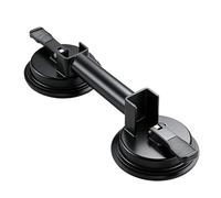 Sollevatore a per montaggio a parete per sollevamento pesante, in lega di alluminio ispessita con da 115 mm, di aspirazione verticale 140 kg, strumento nero per mobili da bagno