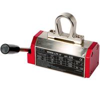 SOLLEVATORE ARGANO MAGNETICO MANUALE SOLLEVA FERRO LAMIERA 300 KG ANCORAGGIO