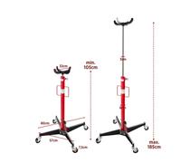 Sollevatore Da Fossa Idraulico A Pedale 500 Kg Per Sottoponte Cambio Motore GAR2