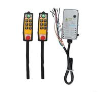 Sollevatore di controllo remoto industriale YU6+ con controller impermeabile e resistente agli acidi per gru, trasportatore, attrezzature minerarie, pompe per calcestruzzo e altro (DC24V)