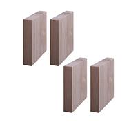 Sollevatore di mobili per letti in legno, 5x5cm Piedini morbidi for mobili Sollevatori for scrivania Sollevatore for letto Sollevatore for mobili Sollevatori for mobili Sollevatori for mobili Sollevat