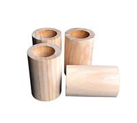 Sollevatore di mobili per letti in legno, Gambe di supporto for mobili alte 5 cm, cuscinetti di rialzo for letto, rialzi for mobili, rialzi for scrivania, rialzi for tavolo, piedini morbidi for mobili