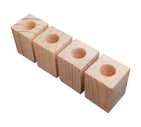Sollevatore di mobili per letti in legno, Gambe for mobili in legno massello, rialzi for tavoli resistenti, 4 pezzi, rialzi for divani, piedini di supporto, rialzi for mobili, aggiunge 5-15 cm di alte