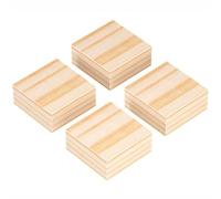 Sollevatore di mobili per letti in legno, Rialzi for mobili in legno massello, 4 pezzi, rialzi for tavoli, rialzi for divani in legno, gambe for letti, sollevatori for mobili con cuscinetto antiscivol