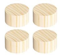 Sollevatore di mobili per letti in legno, Rialzi for mobili in legno massello Rialzi for tavoli rotondi Rialzi for letto resistenti 4 pezzi Gambe for divani Sollevatori Altezza 1-4 cm Rialzi for mobil