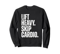 Sollevatore di Pesi per Sollevamento Pesi, Cardio e Bodybuilder Felpa