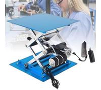 Sollevatore elettrico a forbice, da laboratorio, capacità di carico 30 kg, altezza di sollevamento 90-365 mm, ideale per laboratori scolastici e produzione industriale