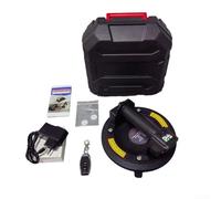 Sollevatore elettrico a ventosa con telecomando con capacità di carico superiore a 200 kg, design in gomma a tripla tenuta, doppio display digitale, per spostare materiali piatti pesanti (B)