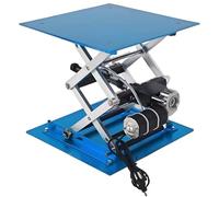 Sollevatore Elettrico in Ossido di Alluminio 25x25 cm, Piattaforma di Sollevamento, Gamma di Altezza 90-365mm, Capacità di Carico 30 kg, Ideale per Laboratori Scolastici e Produzione Industriale