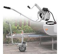 Sollevatore Elettrico per rimorchio da 12 V 350 W,Motore per rimorchio con Ruota d'appoggio da 5000 libbre,per roulotte,rimorchi per Barche,capacità di carico Fino a 2270 kg
