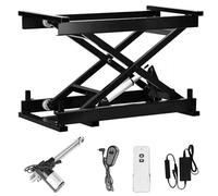 Sollevatore Elettrico per Tavolino Supporto per tavolo da pranzo, piattaforma elevatrice elettrica con regolazione dell'altezza, portata 50 kg, per mobili fai da te