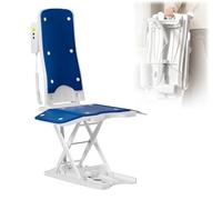 Sollevatore elettrico per vasca da bagno, portatile, facile da pulire, leggero, pieghevole, capacità 150 kg, supporta gli utenti che si alzano dal pavimento