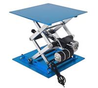 Sollevatore elettrico, piattaforma di sollevamento in ossido di alluminio 250 x 250 mm, capacità di carico 30 kg, regolazione in altezza 90-365 mm, ideale per laboratori scolastici e uso industriale