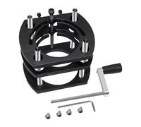 Sollevatore For Fresatrice For Motori Da 65 Mm Di Diametro, Base Di Sollevamento For Piastra Di Inserimento For Tavolo For Fresatura Del Legno, Nero Ampia Gamma Di Applicazioni