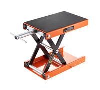 Sollevatore for moto da 1100 libbre, martinetto a forbice for con ampia piattaforma e perno di sicurezza, a in acciaio adatto for