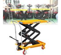 Sollevatore idraulico a forbice: capacità di carico 150 kg-1000 kg, altezza di sollevamento 0,72 m-1,5 m, elevazione del banco da lavoro per impieghi gravosi per garage, officina e uso industriale