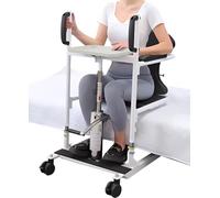 Sollevatore Idraulico Multifunzione per Casa, Sedia di Trasferimento per Pazienti con Sedile Diviso a 180°, Sollevatore per Pazienti con Lettiera, Non Adatto alla Paralisi Totale