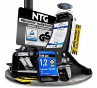 Sollevatore idraulico NTG PRO 3T - 75-505 mm - ultrapiatto | Cilindro a doppio pistone a corsa rapida con asta di pompaggio in due parti, impugnatura antiscivolo e rivestimento