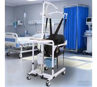 Sollevatore idraulico per pazienti per uso domestico con imbracatura, leggero e pieghevole per il trasferimento del corpo in auto, sollevatore per sedia per anziani, assistenza per il trasferimento B