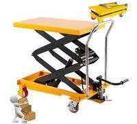 Sollevatore idraulico portatile da tavolo con ruote bloccabili - Sollevatore a forbice pesante per un efficiente Wortat Ta, ideale per Ga, magazzino e uso industriale