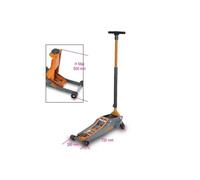 Sollevatore idraulico ribassato Beta 3029/2T 2 tonnellate 4 ruote 75-500 mm