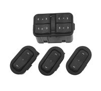 Sollevatore interruttore alzacristallo elettrico singolo Master 90561086 | Compatibile con Vauxhall Opel Astra G Zafira A 1999-2005 6240106 90561388 DUBNRGC(1set)