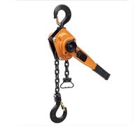 Sollevatore manuale a catena resistente con meccanismo inverso, strumento di sollevamento a manovella per un funzionamento efficiente in magazzini, edifici e officine di riparazione auto