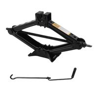 Sollevatore manuale a forbice for auto in metallo 1.5T/2.5T | Nero 1.5T/2.5T 36 x 9 / 41,5 x 9 cm Cambio pneumatici for auto SUV: attrezzo manuale a forbice(2.5T B)