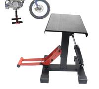 Sollevatore moto - accessori antiscivolo per veicoli - robusto per dispositivo di sollevamento - per la manutenzione di due ruote e ATV, manutenzione del motore, forchetta, servizio freno per garage