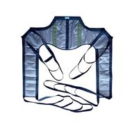 Sollevatore Paziente Imbracatura Toilette,Imracatura A Corpo Intero Imbracatura per Sollevatore,Imbracatura per Trasferimento per Sollevamento Paziente a Gamba Divisa Per Anziani,Disabili(L)