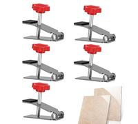 Sollevatore per braccio a risparmio di lavoro - Cercatore di precisione per piastrelle da parete, robusta regolazione in altezza, strumento di sollevamento regolabile da 1 a 6 cm, corpo in acciaio a