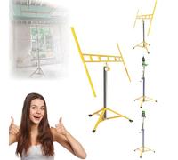 Sollevatore per cartongesso con funzionamento manuale ed elettrico per installazione a soffitto e parete, strumento di sollevamento stabile del pannello