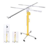 Sollevatore per cartongesso con martello elettrico e staffa di livello, paranco a rullo per installazione a soffitto e parete, altezza di sollevamento 3,5 m