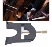Sollevatore per corde di violoncello regolabile nero - plastica e ottone, 118x86mm