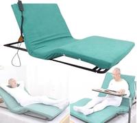 Sollevatore per cuscino medico, schienale elettrico regolabile con telecomando, supporto per sit-up portatile per collo, testa e lombare, regolazione dell'angolo di 2-65°