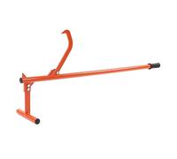 Sollevatore per Legno, Cuneo Regolabile in Acciaio - Strumenti per Abbattimento e Raccolta Tronchi con Leva Resistente per Sollevamento Palo e Legname