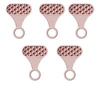 Sollevatore per maniglia del WC, apri-WC, solleva il sedile del WC, autoadesivo, evita di toccare la maniglia di sollevamento del coperchio del WC, per casa, ufficio, luoghi pubblici