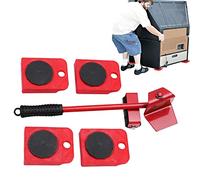 Sollevatore per mobili - Trasportatore di mobili con 4 ruote, strumento di sollevamento regolabile in altezza per un facile | divani in movimento sicuro, divano, lavatrice, asciugatrice, cassetto del