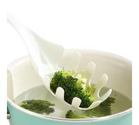 Sollevatore per pasta di alta qualità: struttura in metallo rinforzato, caratteristico manico culinario, sollevatore alimentare aerodinamico, guida liscia delle porzioni, maggiore sostegno alla