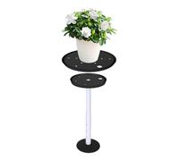 Sollevatore per vasi di fiori,Inserto conico alto con foro di drenaggio, forniture da giardino riutilizzabili, strumento di piantagione per balcone, cortile, cortile