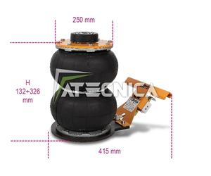 SOLLEVATORE PNEUMATICO 2 STADI BETA TOOLS 3061 /2T 3061/2T PORTATA 2 TONNELLATE