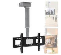 Sollevatore TV Elettrico Per Schermi Da 26 A 70 Pollici - Supporto TV Motorizzato Da Soffitto Con Telecomando, Supporto Per Monitor Da Soffitto Regolabile, Per Bar(70cm)