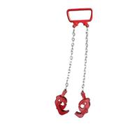 sollevatore Upgraded Chain Drum Lifter Pounds Capacity Vertical Drum Clamp with Lifting Ring for Drum Lid Clamp Heavy Duty Drum Handling verticale