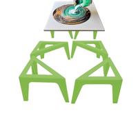 Sollevatori di Tela | Supporto Triangolare - 4 Pezzi di Supporti per la Casting di Pittura | Per Artisti Domestici Classroom Scuola Studio Mostra Display