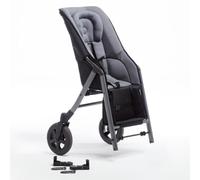 Sollevatori per sedili TFK. Modello Zweitsitz & Geschwistersitz Shuttle 2 für Mono/Duo/Joggster/Twin - Black Grey